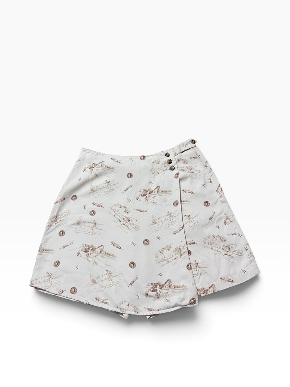 RARE Vintage Babe Didrikson golf skort featuring an asymmetrical wrap